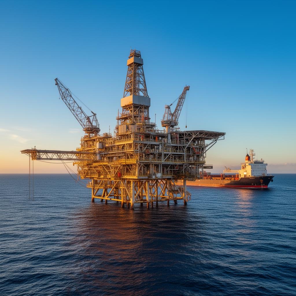 Plataforma de Petróleo Offshore